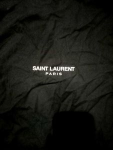 Authentic Saint Laurent Paris Dust Bag