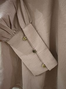 Elegant V-Neck Bell Sleeve Blouse
