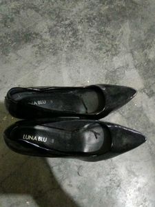 Classic Black Stiletto Heels