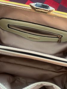Gold And Yellow Handbag