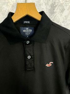 Hollister Black Polo Shirt