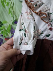 Cute Floral Print Dress 2
