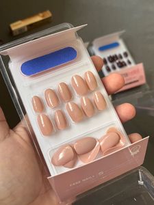 3 Piece Glossy Press-On Nail Set