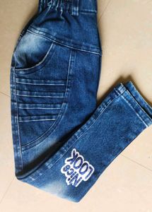 Girls Blue Stretch Denim Jeans | 6–8 Years