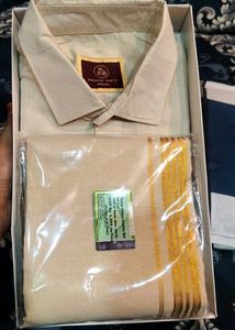 Men's Premium Shirt & Dhoti Combo