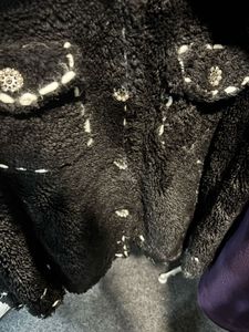 Chic Black Teddy Jacket