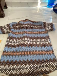 Patterned Short Sleeve Shirt