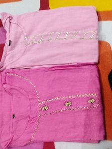 Pink Kurta Set - Elegant & Stylish