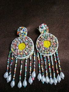 hand made jewelry har earings beads