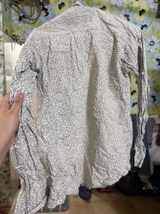 Stylish Floral Print Button-Up Shirt