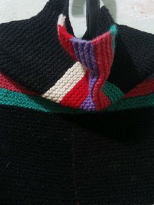 Boho Knitted Vest with Tassels