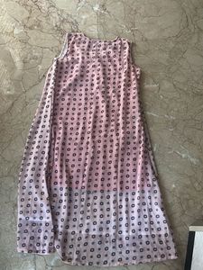 Elegant Pink Floral Kurta Set