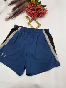 Men's Blue Under Armour Athletic Shorts