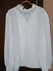 Lacy Trending Formal  Vintage Top
