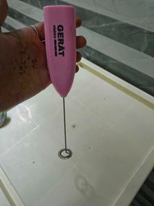 GERAT Electric Milk Frother Handheld
