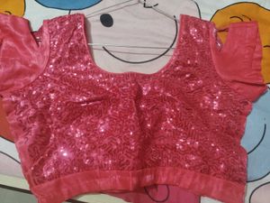 ✨Sparkling Dark pink Sequin Blouse
