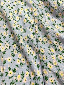Floral Print Midi Dress with Belt