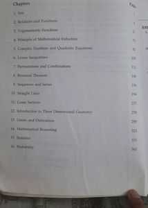 Mathmatics 11th Class Book