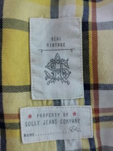 Yellow Check Shirt (Men's)