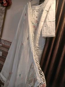 White salwar suit