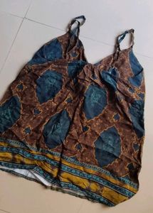 Bohemian Print Spaghetti Strap Top