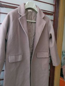 Elegant Brown Long Overcoat