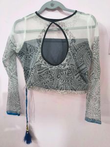 Stylish Crop Blouse