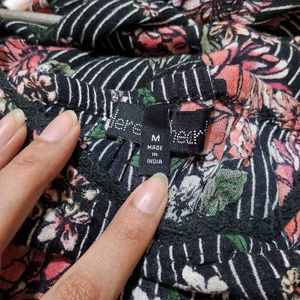 Floral Print Jumpsuit with Pockets