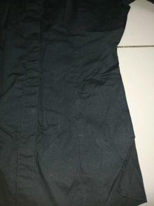 Elegant Black Kurta Top