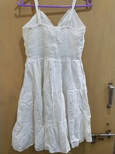 White Spaghetti Strap Dress