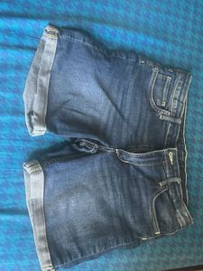 Classic Blue Denim Shorts