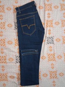 Classic Dark Wash Denim Jeans