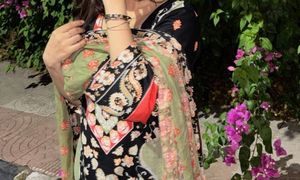 Elegant Printed pakistani Suit