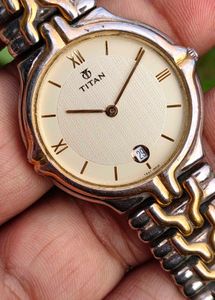 Titan Two-Tone Analog Watch