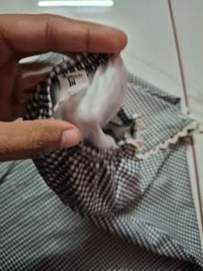Gingham Strapless Mini Dress