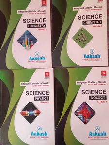 Textbooks | Aakash Integrated Module Class 10(Pack Of 15) | Freeup