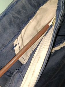 Classic Navy Blue Denim Jeans