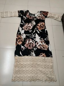 High Quality Satin Superb Kurti Plush Size