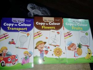 My First Copy to Colour Books Set