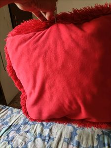 Red Love Pillow