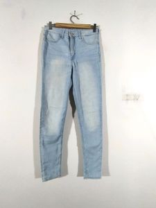 Light Blue Skinny Fit Jeans (Women's)
