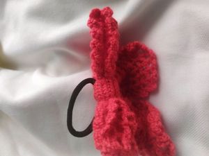 🎀 Ribbon Hair Accessories Crochet Handmade