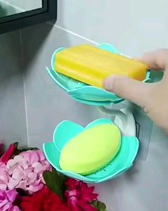 Wall Mounted Flower Soap Holder