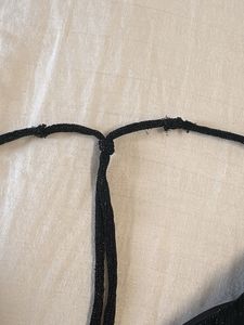 Sparkly Black Halter top