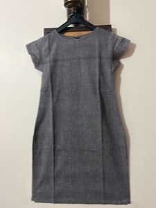 Gray Casual Dress