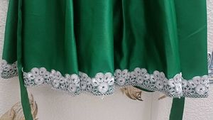 Emerald Green Embellished Gown