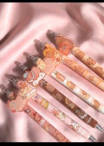 🆕Cute Capybara Gel Pens Set