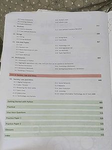 Computer Science with Python - Class 11