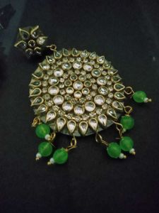 Statement Kundan Earrings