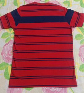 Striped Crew-Neck T-shirt